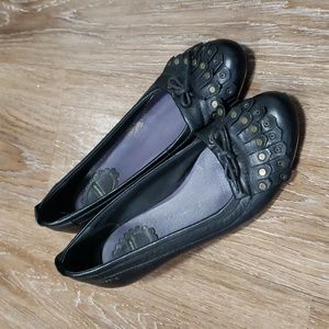 (EU40) Vagabond Kitten Heels Bow Accent Schoolgirl Retro